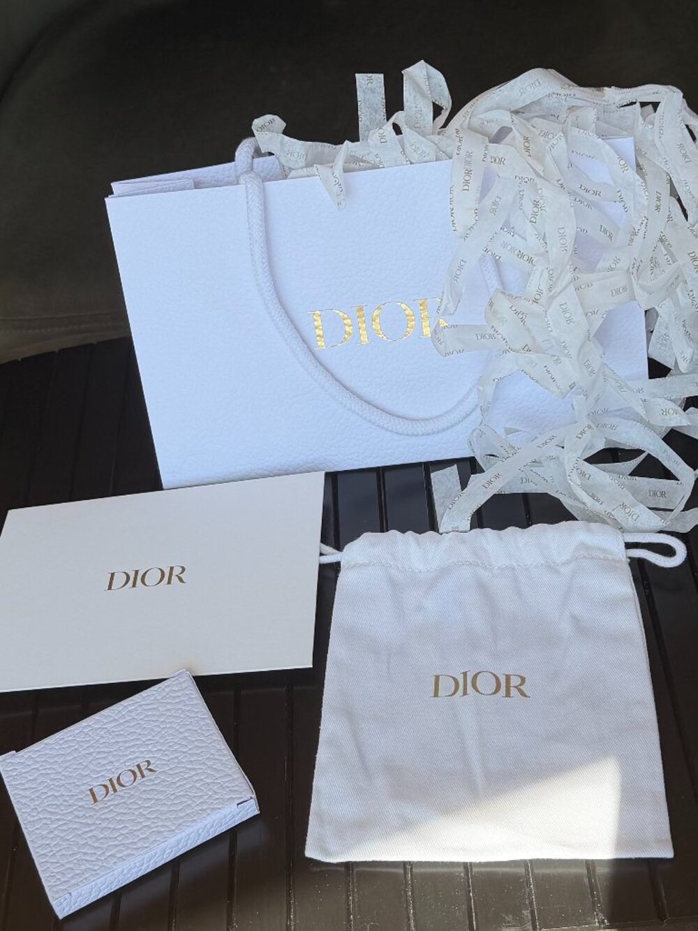 Dior Gift Packaging Complete Set - Pouch, Bag, Box & Embossed Envelope - Picture 7 of 10